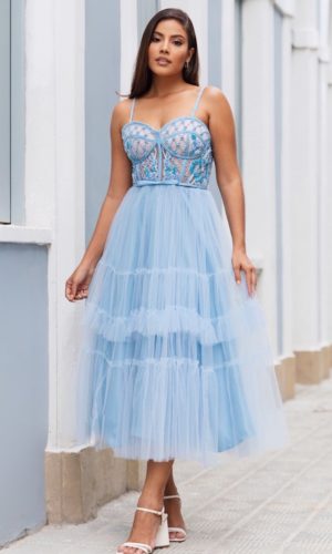 Azul Serenity-azul claro – Tokfino – Aluguel de Vestidos de Festa
