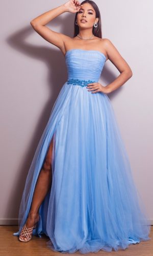 Azul Serenity-azul claro – Tokfino – Aluguel de Vestidos de Festa